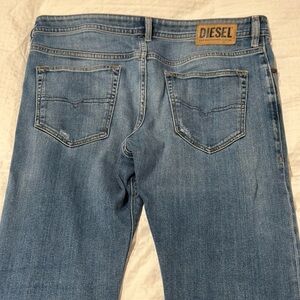 Diesel Men's Denim Straight Jeans